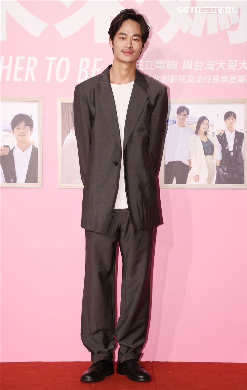 夏騰宏出席「未來媽媽」第三波卡司發布會。（記者邱榮吉/攝影）