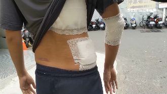 水產行老闆惡意撞　重機騎士現身喊告