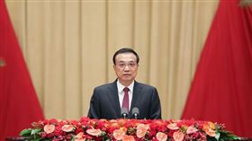  共機頻擾台之際，李克強中共十一國慶招待會：推進兩岸關係和平發展（圖／翻攝新華網）