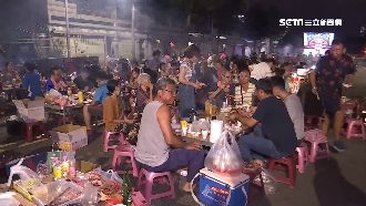 千人封街烤肉！滿貨車「鬼頭刀」助陣