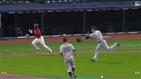 ▲田中將大手套接傳美技。（圖／翻攝自MLB官網）