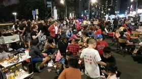 中秋,烤肉,萬人封街,桃園中壢