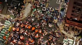 中秋,烤肉,萬人封街,桃園中壢