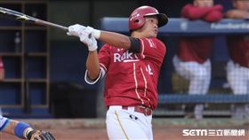 ▲樂天桃猿一壘手楊瑞承。（圖／記者劉彥池攝影）