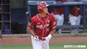 ▲樂天桃猿一壘手楊瑞承。（圖／記者劉彥池攝影）