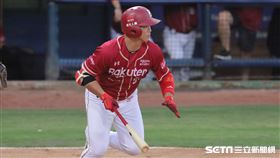 ▲樂天桃猿捕手廖健富。（圖／記者劉彥池攝影）