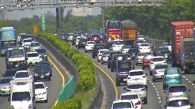 不斷更新／中秋連假第2天　國道順暢　估近午湧出遊車潮（圖／高公局提供）