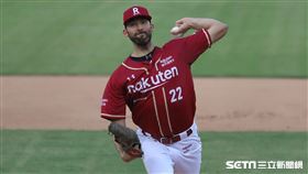 ▲樂天桃猿先發投手卡本特。（圖／記者劉彥池攝影）