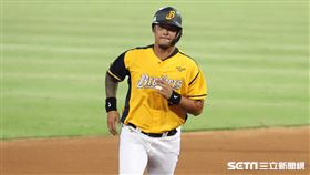 ▲中信兄弟內野手林智勝代打敲出2分砲。（圖／記者劉彥池攝影）