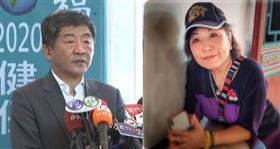 陳時中，葉毓蘭（組合圖）