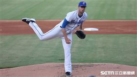 ▲富邦悍將先發投手羅力。（圖／記者劉彥池攝影）