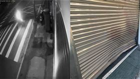 新北,三重,飆仔,機車行,鐵捲門,逃逸