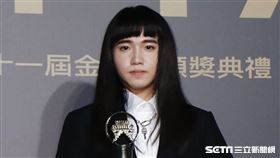 最佳新人獎獲獎者持修。（圖／記者邱榮吉、林聖凱攝影）
