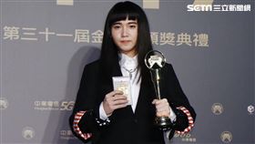 最佳新人獎獲獎者持修。（圖／記者邱榮吉、林聖凱攝影）