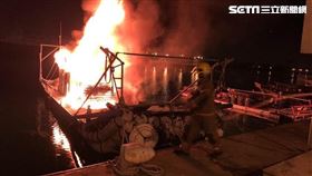 漁船,安平,中秋節,放鞭炮