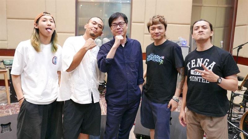 滅火器最佳樂團　陳其邁曝喜歡這首歌