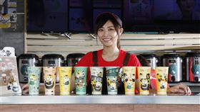 「清心福全」與「黃阿瑪的後宮生活」的聯名活動。（圖／業者提供）