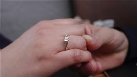 她向女友求婚，卻被對方踢下水。（圖／翻攝自/pixabay）