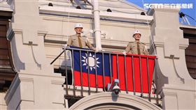 中華民國108年國慶日升旗典禮。（圖／記者林士傑攝影）