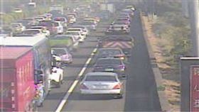 彰化車禍（圖／高公局國道即時影像）