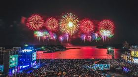 國慶焰火（圖／台南市府提供）