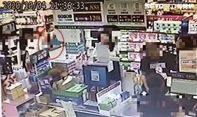 偷拍,裙底,變態狼,永和,翻攝畫面