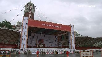 國慶恐吹6級陣風　典禮現場全面備戰