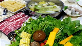 火鍋、菜盤(翻攝自 Pixabay)