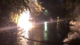 新北,汐止,高壓電線,伏特,台電（圖／翻攝畫面）