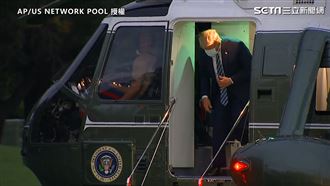 才住院治療3晚　川普閃電出院回白宮