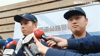 奮勇救闖國道蛇行騎士　英勇警這麼說