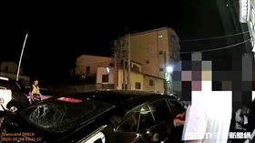 台中男砸賓士車證明自己車多／翻攝畫面