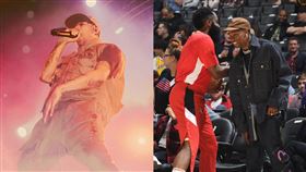 大明星當球僮！曾獲柯比贈簽名球
嘻哈,饒舌,Travis Scott,NBA,休士頓火箭,球僮,Kobe Bryant
翻攝自Travis Scott IG