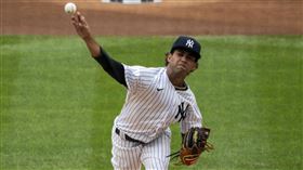 ▲洋基21歲新秀賈西亞（Deivi Garcia）成為隊史最年輕季後賽先發。（圖／美聯社／達志影像）