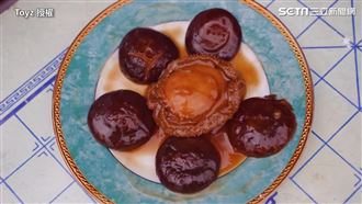 價值150萬加州紅鮑　他燉煮讚鮮甜