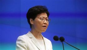 香港行政長官林鄭月娥強調，不容許「港獨」滲入學校，並說相關工作會繼續，以找出學校的害群之馬。（中央社檔案照片）