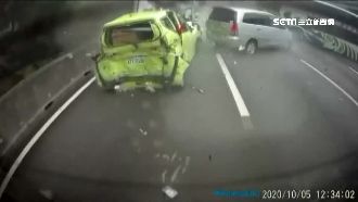 闖國道釀十連撞！騎士遭爆有毒品前科