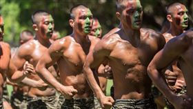 阿兵哥、國防部、國軍、海軍陸戰隊、軍人（圖／總統府提供）