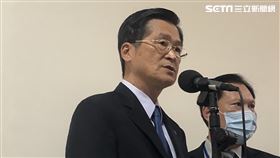 國防部長 嚴德發(林恩如攝)