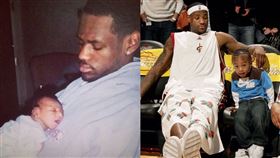 NBA／好爸爸詹皇！拼冠不忘兒生日
NBA,洛杉磯湖人,LeBron James,Bronny James,生日
翻攝自IG KingJames