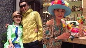  鄒少官　夏台鳳（圖／翻攝自鄒少官、夏台鳳微博）