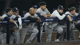 ▲洋基打線全場吞18次三振。（圖／美聯社／達志影像）