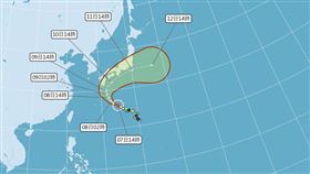 快訊／昌鴻升級成中颱！