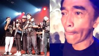 星友自發合唱　憲哥潰堤：小鬼你別走