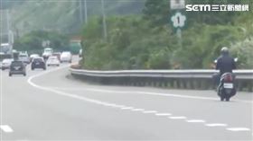 機車,國道,汐止,五堵 翻攝爆料公社