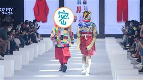 黃子佼登上周裕穎的品牌「Just In XX」走秀。（圖／翻攝自黃子佼臉書）