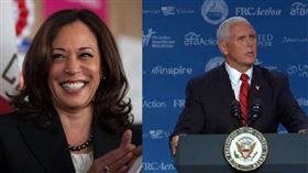 美副總統攻防戰開打！賀錦麗怒嗆：美國輸了中美貿易戰
組合圖／翻攝自臉書；推特