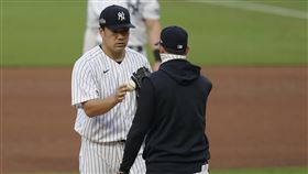 ▲田中將大4局挨2轟失5分。（圖／美聯社／達志影像）