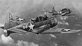 美軍無畏式俯衝轟炸機（圖／Wiki）