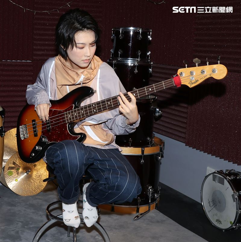 陳央三立新聞網專訪。（記者邱榮吉/攝影）